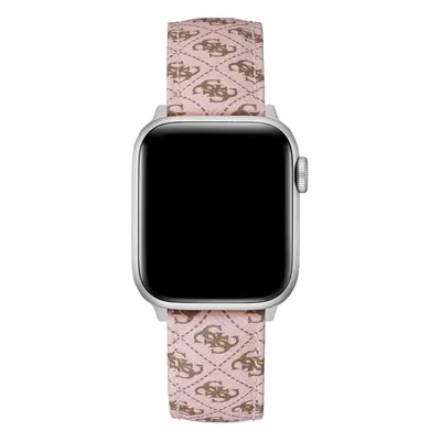 Guess Kožený řemínek pro Apple Watch (38 - 41 mm) - Pink CS2009S2