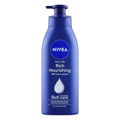 Nivea Výživné tělové mléko pro suchou až velmi suchou pokožku (Body Milk) 625 ml