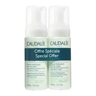 Caudalie Sada čisticích pěn Vinoclean (Instant Foaming Cleanser Duo) 2 x 150 ml