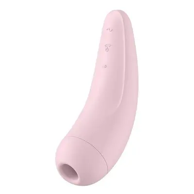 Satisfyer Vibrátor na stimulaci klitorisu Curvy 2+ Pink