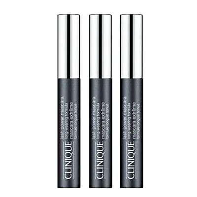 Clinique Dárková sada prodlužujících řasenek Lash Power Mascara Trio odstín 01 Black Onyx 3 x 6 