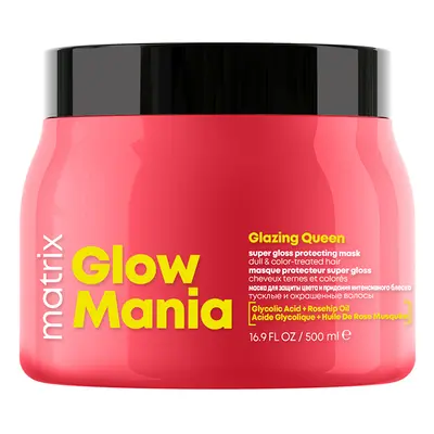 Matrix Maska pro barvené vlasy Glow Mania Glazing Queen (Super Gloss Protecting Mask) 500 ml