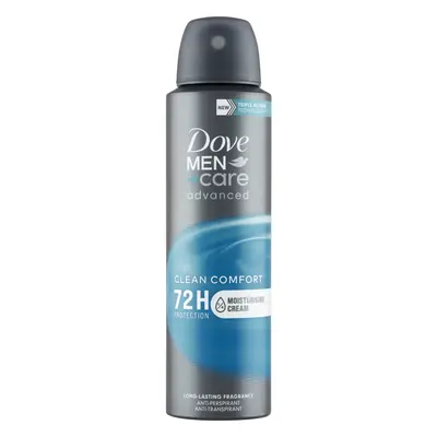 Dove Antiperspirant ve spreji Men+Care Advanced Clean Comfort (Anti-Perspirant) 150 ml