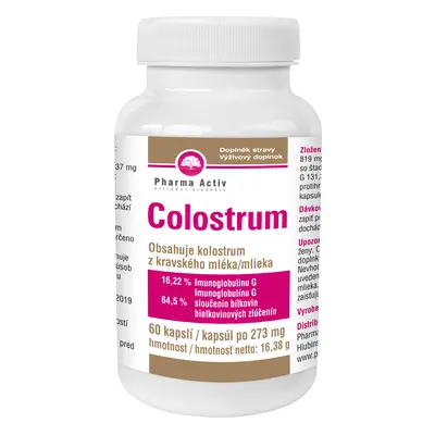 Pharma Activ Colostrum 60 kapslí