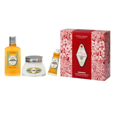 L'Occitane en Provence Dárková sada Velvet Body & Hands Set