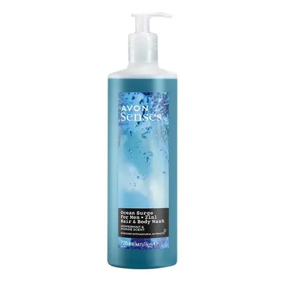 Avon Sprchový gel na tělo a vlasy s vůní moře a máty (Hair & Body Wash) 720 ml