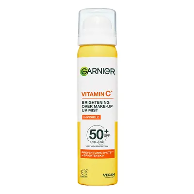 Garnier Rozjasňující pleťová mlha SPF 50+ Vitamin C (Brightening Over Make-up UV Mist) 75 ml