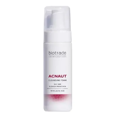 Biotrade Čistící pěna pro mastnou a problematickou pleť Acnaut (Cleansing Foam) 150 ml