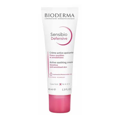 Bioderma Zklidňující pleťový krém Sensibio Defensive (Active Soothing Cream) 40 ml