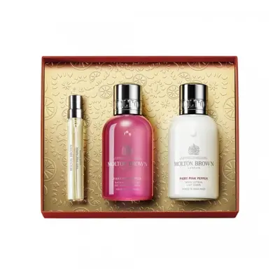 Molton Brown Dárková sada Fiery Pink Pepper Travel Gift Set