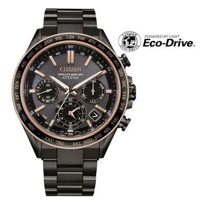 Citizen Attesa Satellite Wave GPS Eco-Drive CC4074-61W - Made in Japan