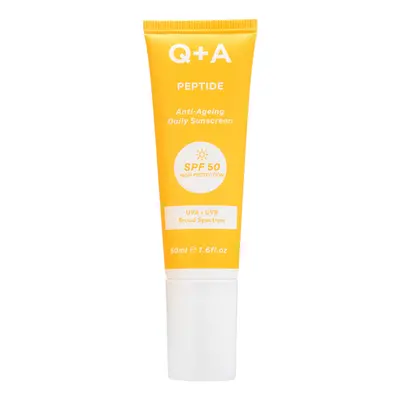 Q+A Ochranný pleťový krém proti vráskám s peptidy SPF 50 Peptide (Anti-Ageing Daily Sunscreen) 5