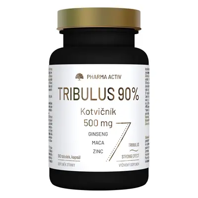 Pharma Activ Tribulus 90% Kotvičník 500 mg, 90 tobolek