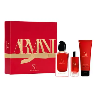 Giorgio Armani Sì Passione - EDP 100 ml + EDP 15 ml + tělové mléko 75 ml