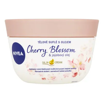 Nivea Tělové suflé s olejem Cherry Blossom & Jojobový olej 200 ml