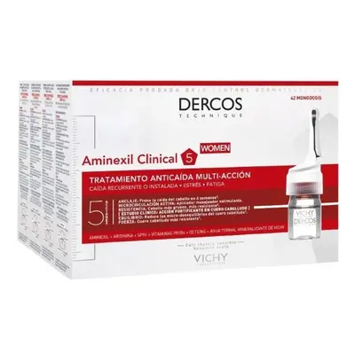 Vichy Multiúčelová kúra proti vypadávání vlasů pro ženy Dercos Aminexil Clinical 5 42 x 6 ml