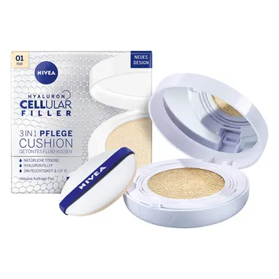 Nivea Pečující tónovací krém v houbičce 3 v 1 Hyaluron Cellular Filler 15 g 01 Light