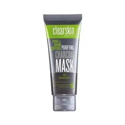 Avon Čisticí pleťová maska s výtažkem z černého uhlí Cleasrkin (Purifying Charcoal Mask) 75 ml