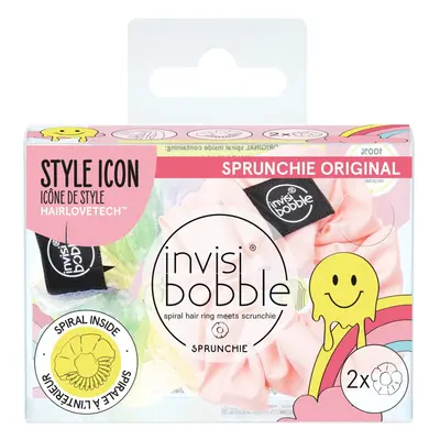 Invisibobble Gumička do vlasů Sprunchie Duo Retro Dreamin‘ Hue-Man Love ks