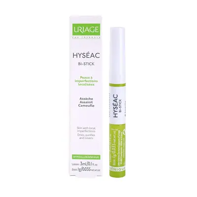 Uriage Tyčinka na kožní nedokonalosti Hyséac Bi-Stick (Anti-Blemish Stick) 3 ml/1g