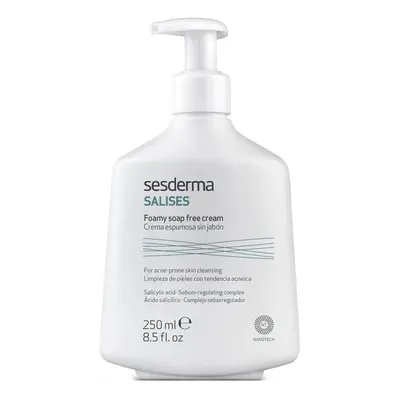 Sesderma Čisticí pěnový krém bez mýdla Salises (Foamy Soap Free Cream) 250 ml