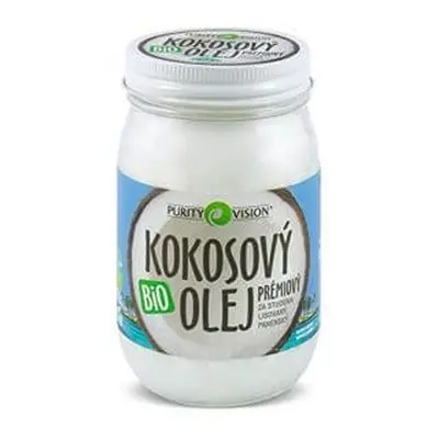 Purity Vision Panenský kokosový olej lisovaný za studena BIO 600 ml