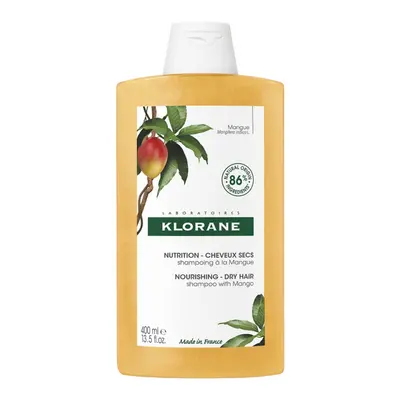 Klorane Šampon pro suché a poškozené vlasy Mango (Nourishing Treatment Shampoo) 400 ml