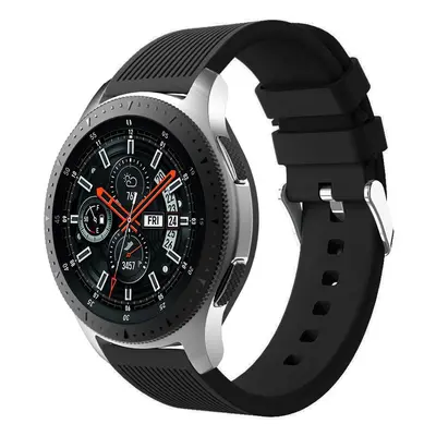 4wrist Silikonový řemínek pro Samsung Galaxy Watch - Černý mm