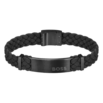 Hugo Boss Fashion pánský semišový náramek Dylan 1580608 17,5 cm