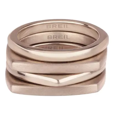 BREIL Moderní sada bronzových prstenů New Tetra TJ302 54 mm