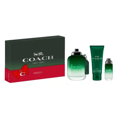 Coach Coach Green - EDT 100 ml + sprchový gel 100 ml + EDT 15 ml