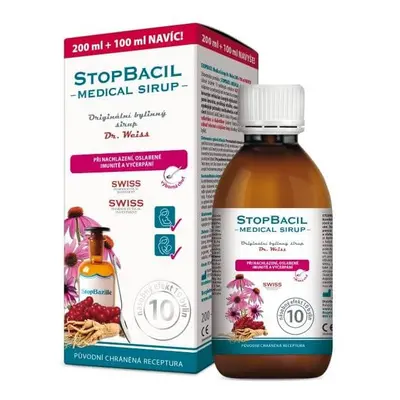 Simply You StopBacil Medical sirup Dr. Weiss 200 ml + 100 ml ZDARMA