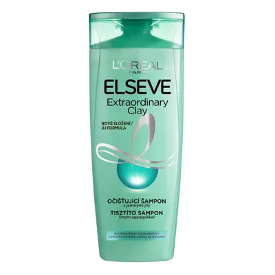 L´Oréal Paris Čisticí šampon pro mastné vlasy Elseve Extraordinary Clay 400 ml