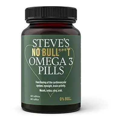 Steve's Stevovy tobolky No Bull***t Omega 3 60 tob.