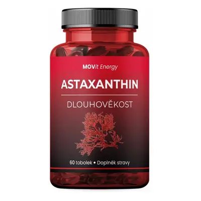 MOVit Energy Astaxanthin 8 mg Dlouhověkost 60 tobolek