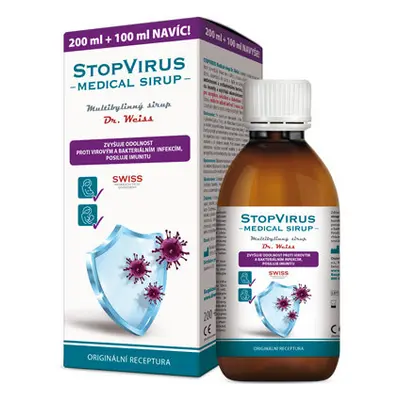 Simply You StopVirus Medical sirup Dr. Weiss 200 ml + 100 ml ZDARMA