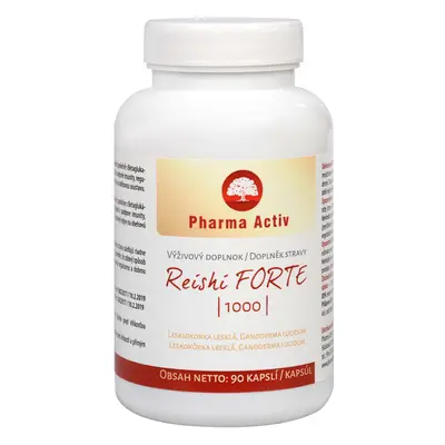 Pharma Activ Reishi FORTE 1000 90 kapslí