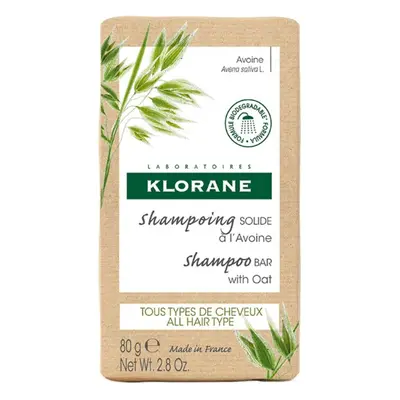 Klorane Tuhý šampon Oves (Shampoo Bar) 80 g