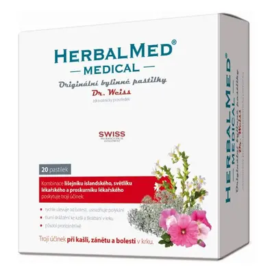 Simply You Herbalmed Medical Antivirus Dr. Weiss 20 pastilek