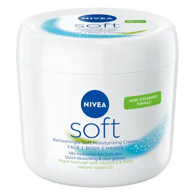 Nivea Svěží hydratační krém Soft (Refreshingly Soft Moisturizing Cream) 500 ml