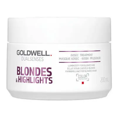 Goldwell Regenerační maska neutralizující žluté tóny vlasů Dualsenses Blondes & Highlights (60 S