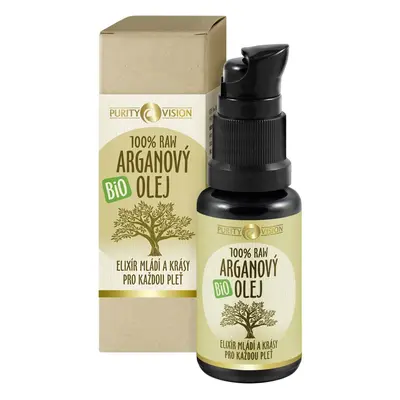 Purity Vision 100% Raw Bio Arganový olej 30 ml