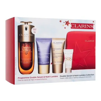 Clarins Dárková sada Double Serum & Nutri-Lumiére Collection