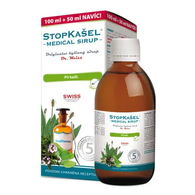 Simply You StopKašel Medical sirup Dr. Weiss 200 + 100 ml ZDARMA