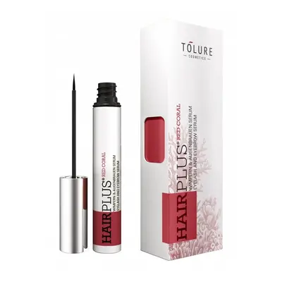 Tolure Cosmetics Veganské sérum na řasy a obočí Hairplus Red Coral 3 ml