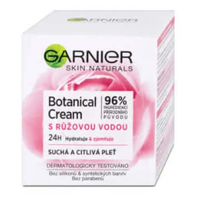 Garnier Hydratační krém s růžovou vodou pro suchou a citlivou pleť Botanical Cream 50 ml