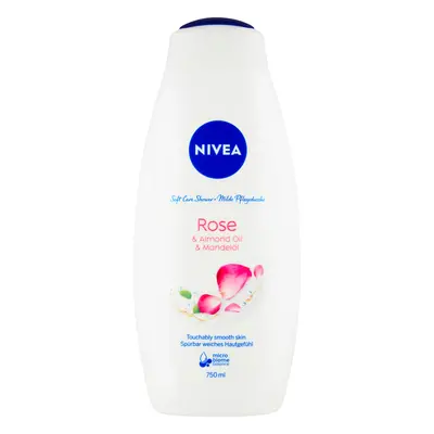 Nivea Sprchový gel Rose & Almond Milk (Shower Gel) 750 ml