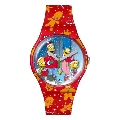 Swatch The Simpsons Wondrous Winter Wonderland SUOZ361