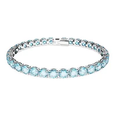 Swarovski Půvabný náramek s krystaly Matrix Tennis 5648928 17,5 cm