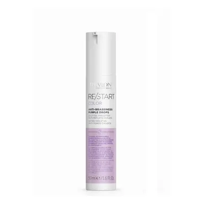 Revlon Professional Fialové kapky pro blond vlasy Restart Color (Anti-Brassiness Purple Drops) 5